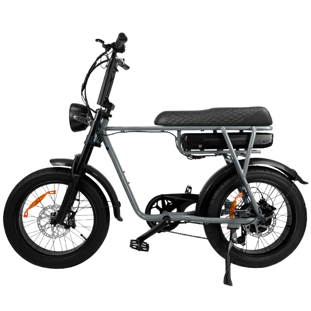 EB2 Fatbike 500W Hydraulische remmen grey 7go