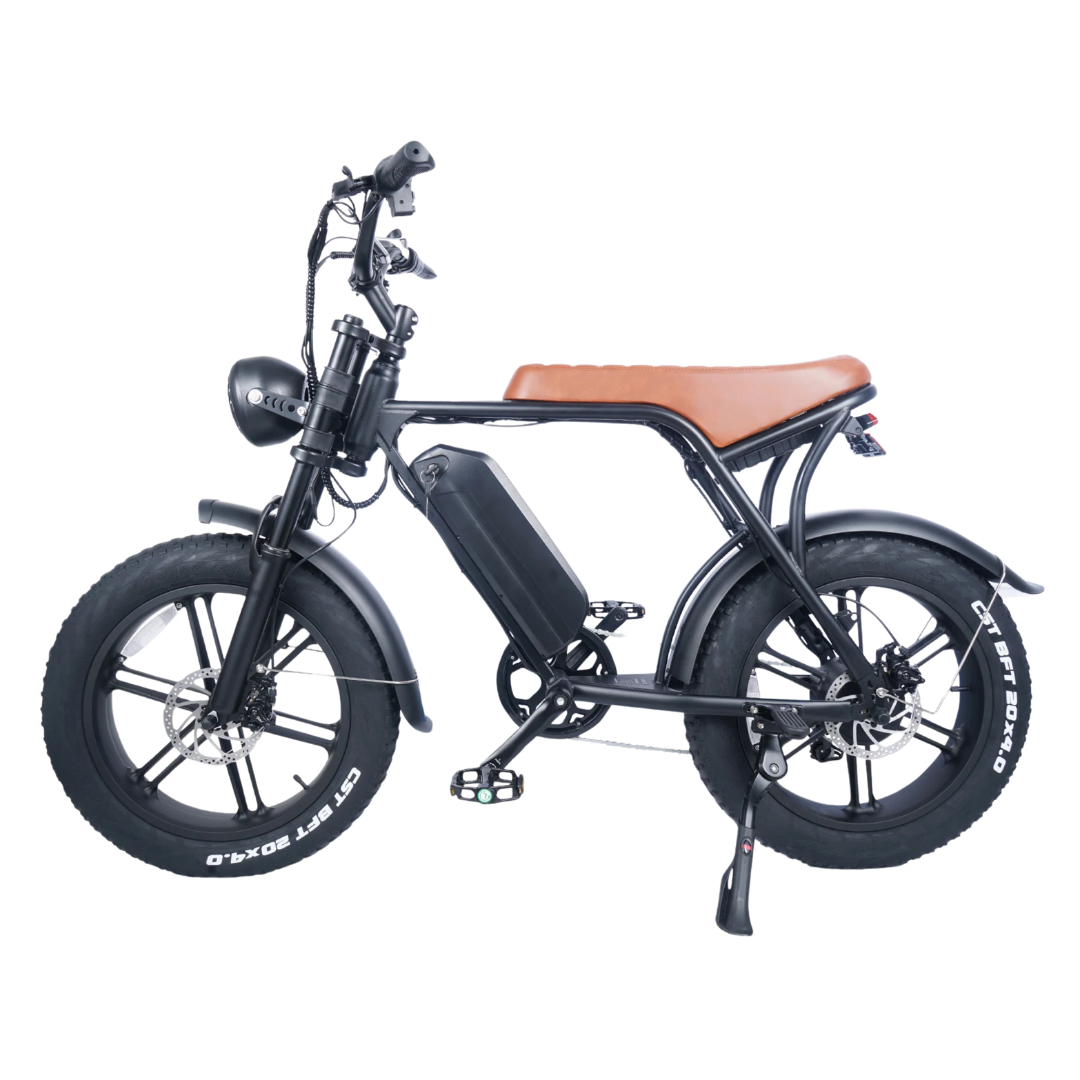 Ouxi V8 fatbike brown seat