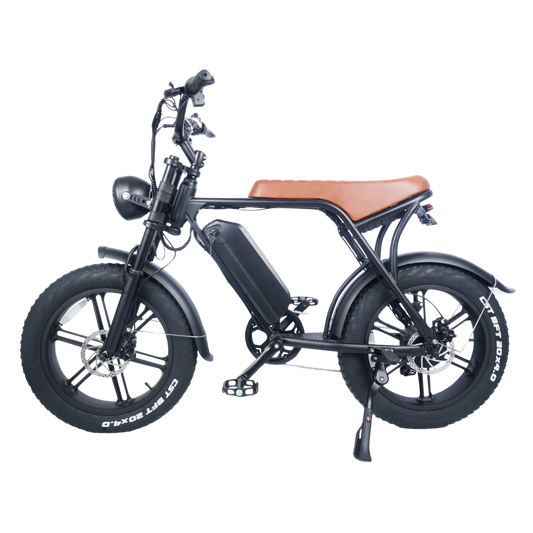 Ouxi V8 fatbike brown seat