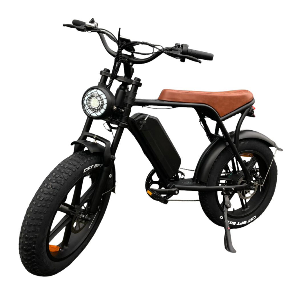 Ouxi V8 fatbike brown seat