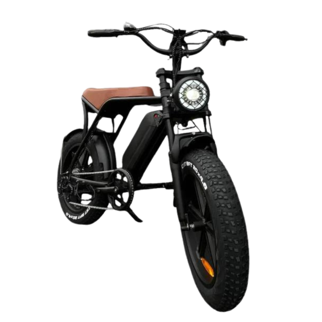 Ouxi V8 fatbike brown seat