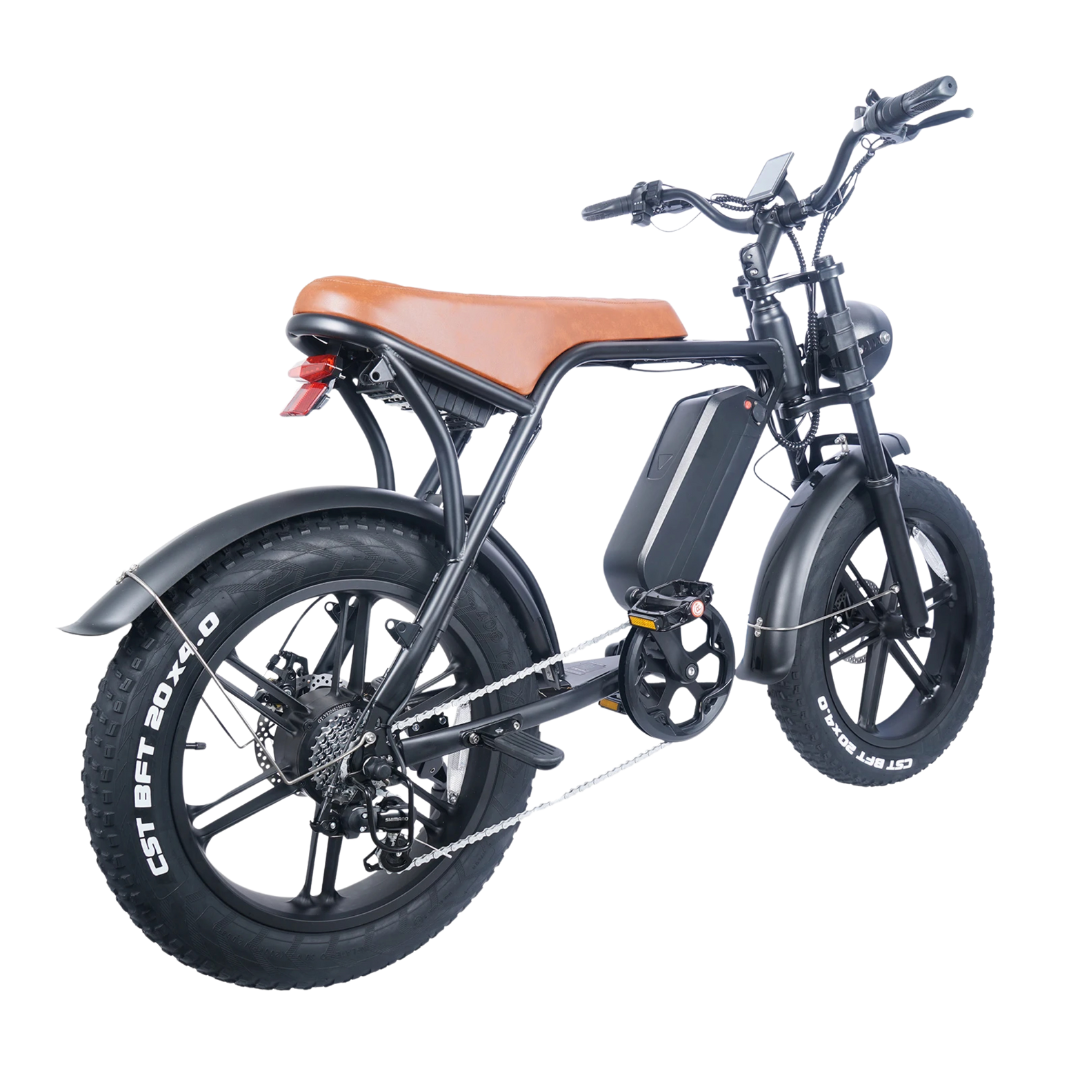 Ouxi V8 fatbike brown seat